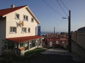 Our lodgings at Finisterre.